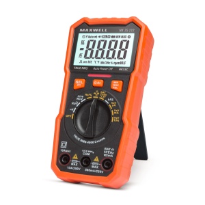 Multimetru digital cu tester baterii + funcție de lampă de lucru
