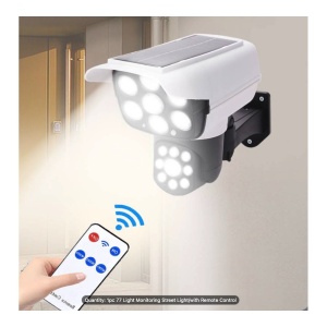Panou solar Camera fake dummy camera - rotire 360 grade solar - camera falsa