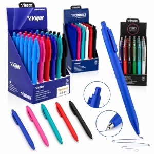 Pix Vinson 13cm Pasta Albastra, 36/set Diferite Culori