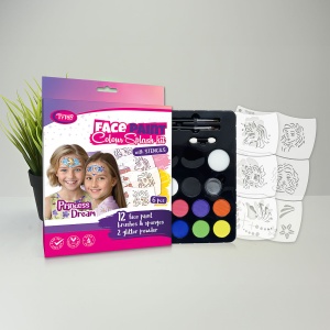 Princess Dream Paint Set - 6 șabloane - Img 2