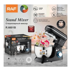Robot de bucatarie RAF R.6601B, 3 in 1, bol 4.5L, 1300 W