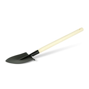 Scula de gradina - lopata - 50 cm - mâner din lemn - Img 3