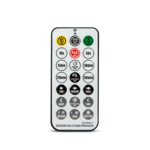 Senzor de mișcare cu telecomandă - 360 ° - max 10 m - max 2000W - IP65 - Img 3