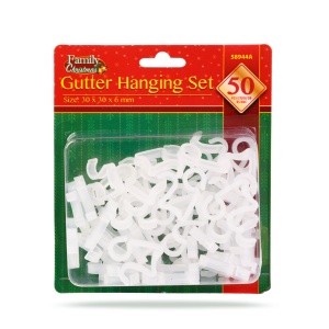 Set carlige de agățat pentru jgeab - transparent - 50 buc/pachet - Img 4
