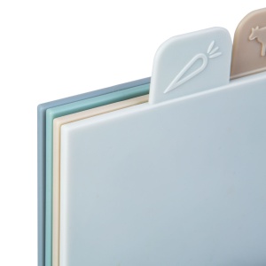 Set tacâmuri de tăiat - plastic - 29 x 22,3 cm - 4 bucăți / pachet
