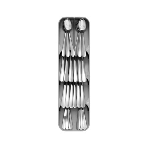 Suport pentru tacâmuri - 5 compartimente - plastic - 40 x 11 x 5,5 cm - Img 2
