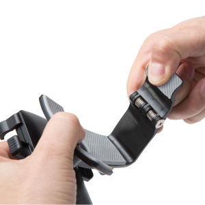 Suport telefon - fixare pe bord - 35 x 82 x 15 mm - negru - Img 4