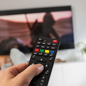 Telecomandă universală TV - pentru 250+ modele - neagră - 2 x AAA