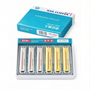 Unghieră 12/set din Oțel Inoxidabil, Diferite Culori
