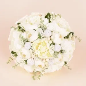 Buchet Bujori - Ivoire