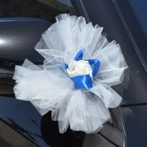 Decor Masina pentru oglinzi - Albastru