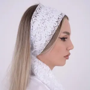 Esarfa dezgatit Mireasa - Model 12 - Img 3