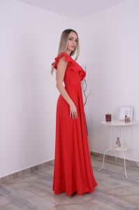 Rochie Gloria - Rosu - Img 3