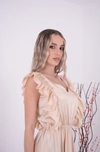 Rochie Katarina Crem - Img 3