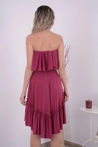 Rochie Scurta Bella Magenta - Img 5