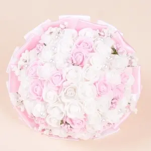 Buchet Trandafiri - Roz - Img 2