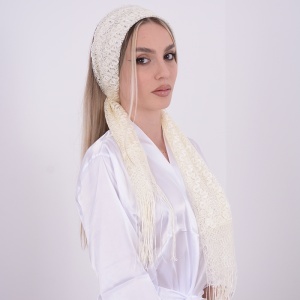 Esarfa dezgatit Mireasa - Model 13 - Img 4