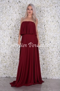 Rochie Eliza - Bordo