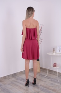 Rochie Eliza Scurta - Magenta - Img 4