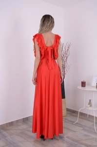 Rochie Katarina Rosu - Img 4