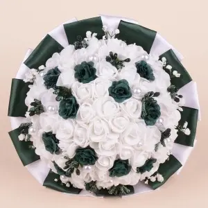 Buchet Trandafiri - Verde
