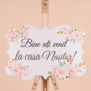 Placuta "Bine ati venit la casa Nasilor"
