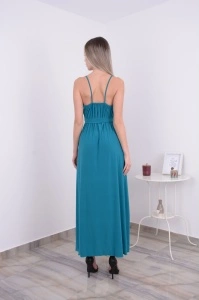 Rochie Lunga Julia - Turcoaz - Img 3
