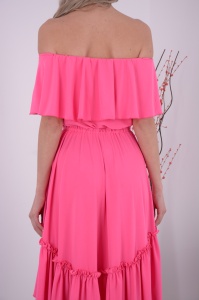 Rochie Scurta Bella Fuxia - Img 6