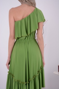 Rochie Scurta Bella Olive - Img 6