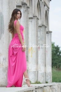 Rochie Versatila Pandora - Fuxia - Img 3