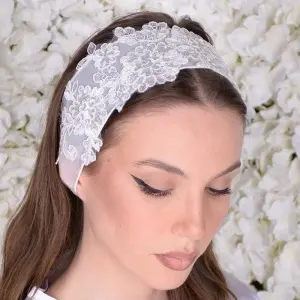 Esarfa dezgatit Mireasa - Model 3