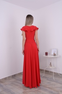 Rochie Gloria - Rosu - Img 4