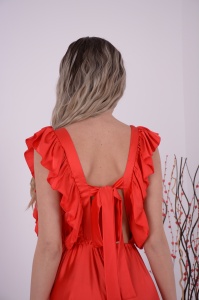 Rochie Katarina Rosu - Img 5