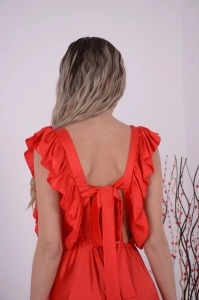 Rochie Katarina Rosu - Img 5