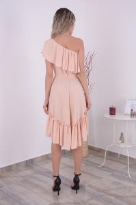 Rochie Scurta Bella Crem - Img 4
