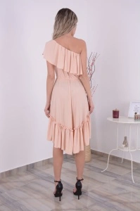 Rochie Scurta Bella Crem - Img 4