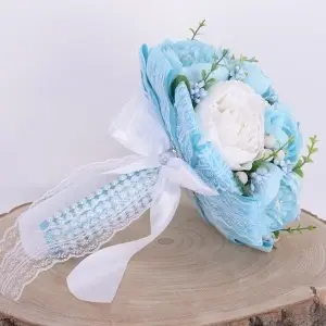 Buchet Bujori - Blue - Img 2