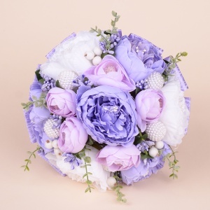 Buchet Bujori - Lila - Img 2