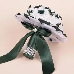 Buchet Trandafiri - Verde - Img 2