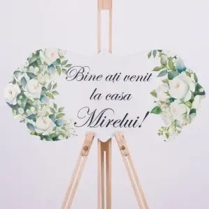 Placuta "Bine ati venit la casa Mirelui"