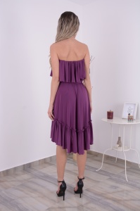 Rochie Scurta Bella Mov - Img 6