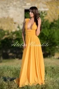 Rochie Versatila Galbena