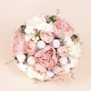 Buchet Bujori - Roz Prafuit