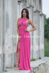 Rochie Versatila Pandora - Fuxia