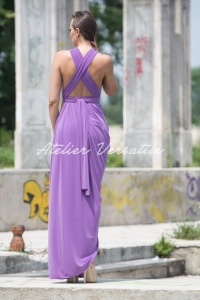 Rochie Versatila Pandora - Lila - Img 3