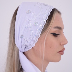 Esarfa dezgatit Mireasa - Model 10 - Img 3