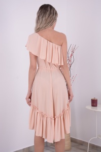 Rochie Scurta Bella Crem - Img 5