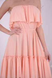 Rochie Scurta Bella Somon - Img 3