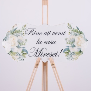 Placuta "Bine ati venit la casa Miresei"