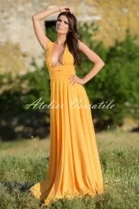 Rochie Versatila Galbena - Img 2